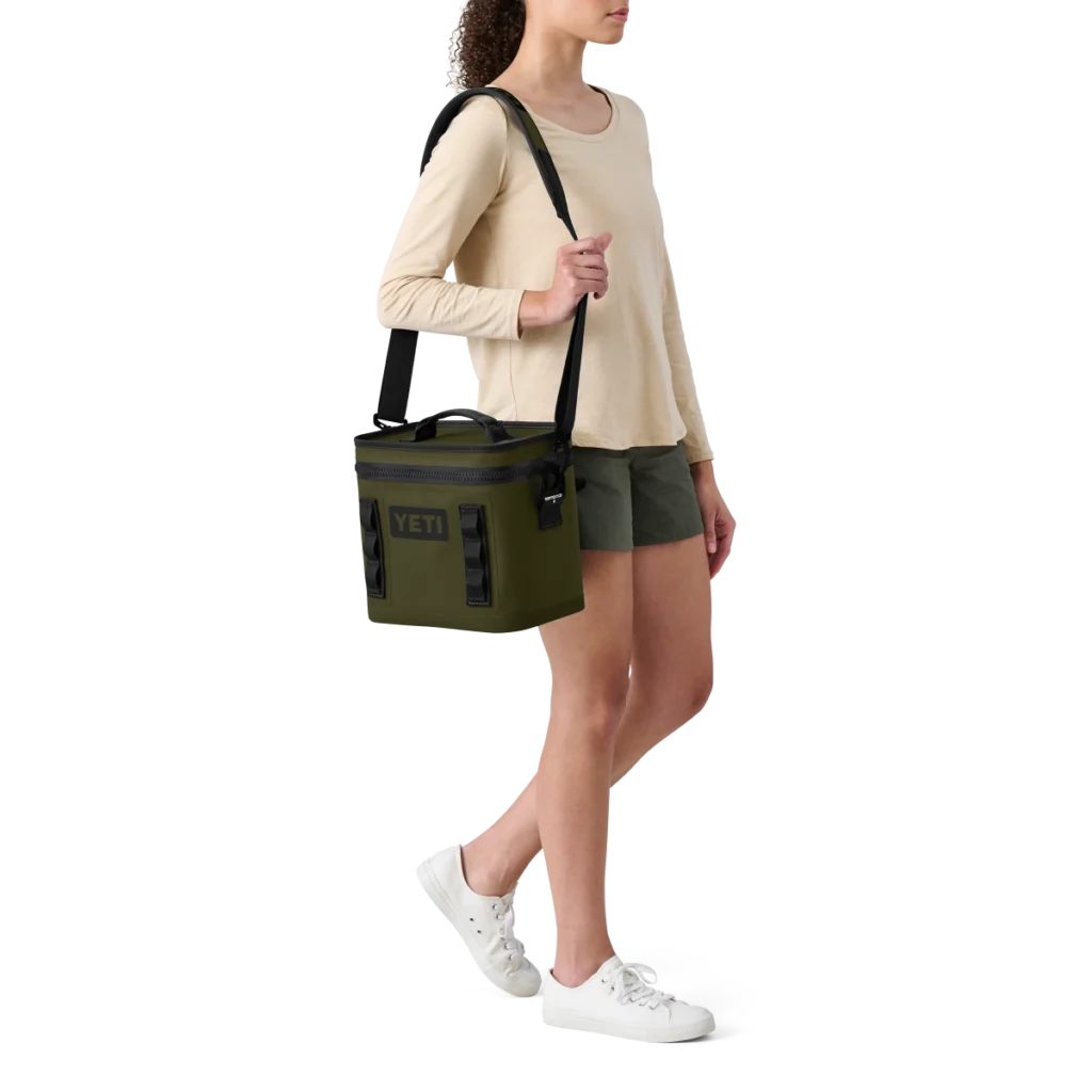 Yeti Hopper Flip 8 Soft Cooler - Olive Black5
