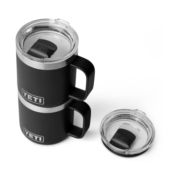 Yeti Rambler 10oz Stackable Mug with Durasip Ceramic Lining - Black5