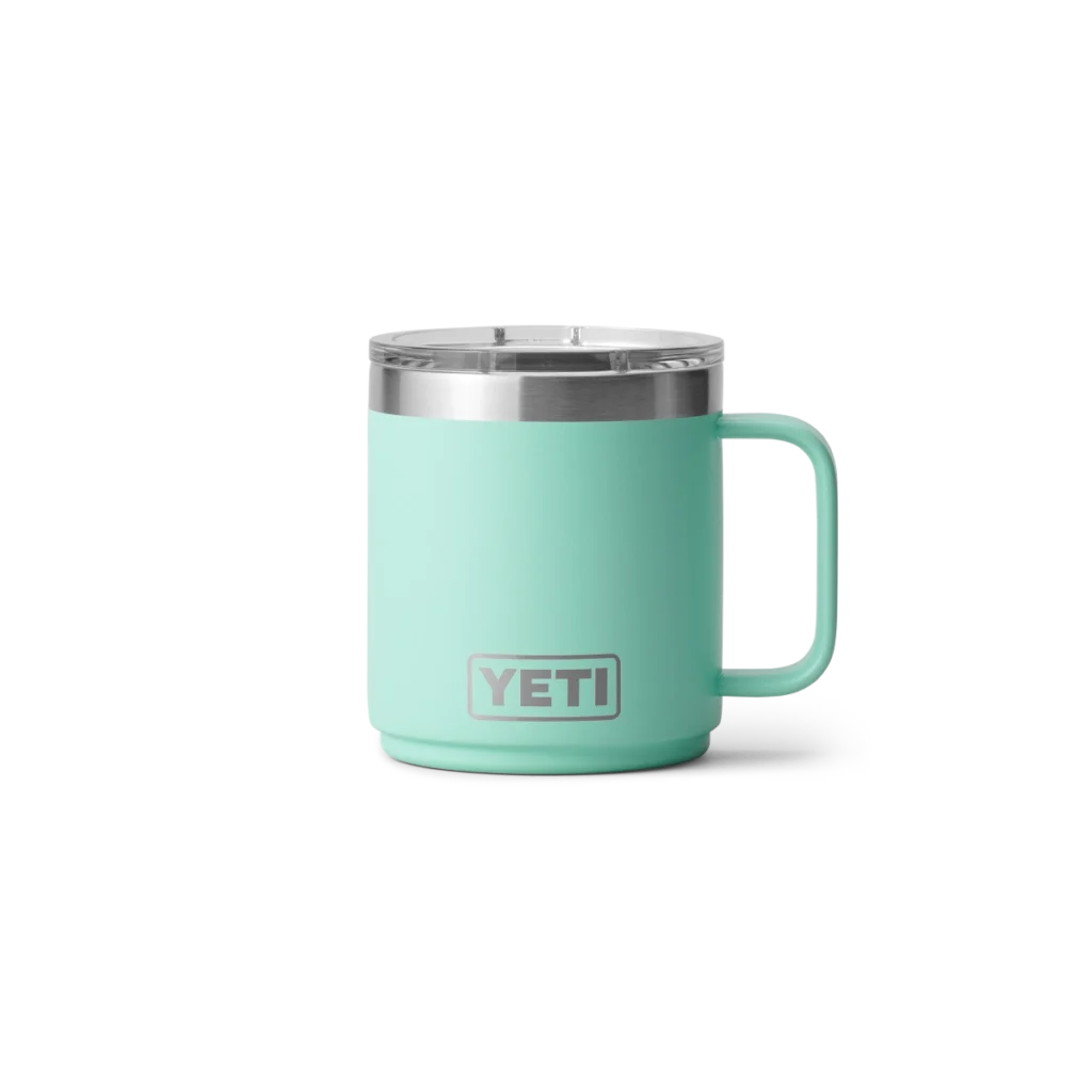 Yeti Rambler 10oz Stackable Mug with Durasip Ceramic Lining - Seafoam2