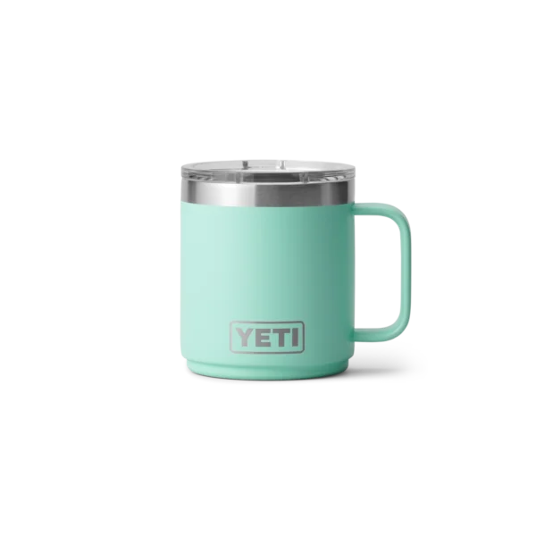 Yeti Rambler 10oz Stackable Mug with Durasip Ceramic Lining - Seafoam2