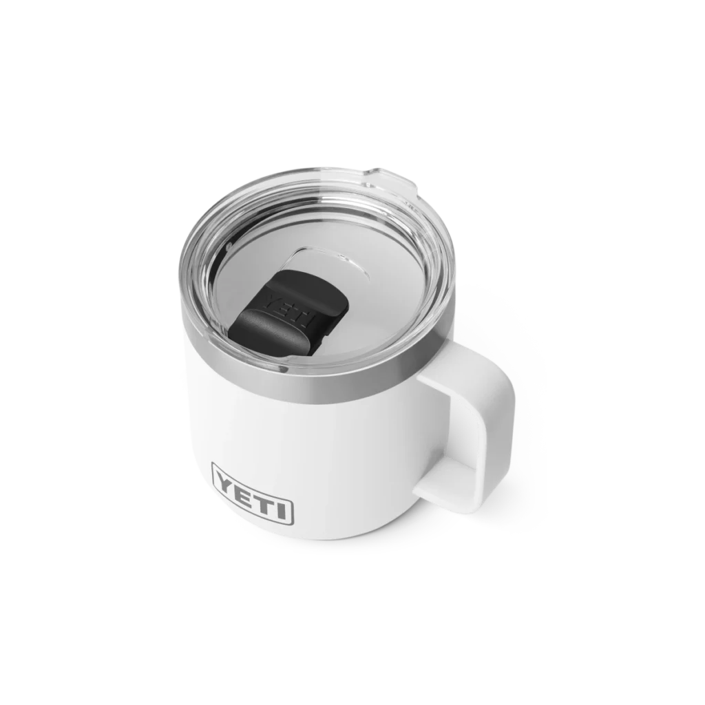 Yeti Rambler 14oz Stackable Mug with Durasip Ceramic Lining - White