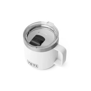 Yeti Rambler 14oz Stackable Mug with Durasip Ceramic Lining - White