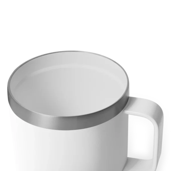 Yeti Rambler 14oz Stackable Mug with Durasip Ceramic Lining - White4