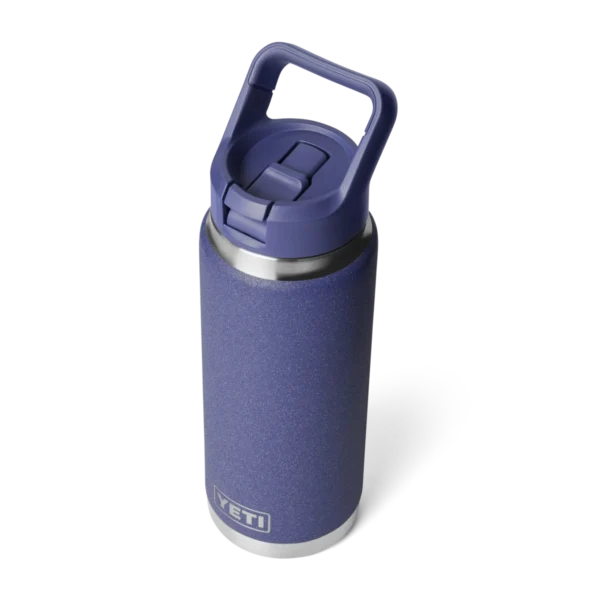 Yeti Rambler 26oz Bottle with Color Matched Straw Cap - Moon Dust