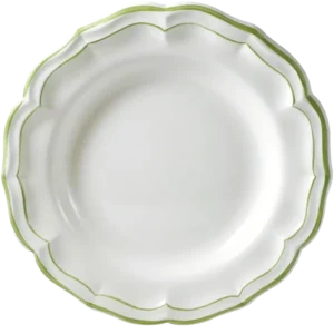 Gien Filet Vert Round Deep Dish