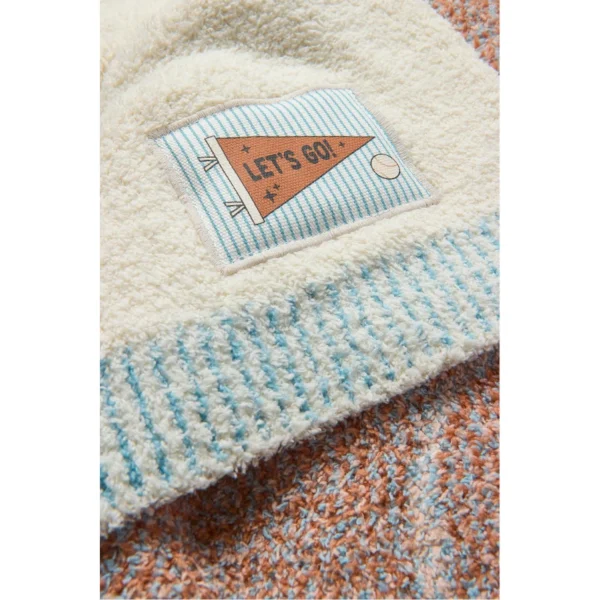 Barefoot Dreams CozyChic Play Ball Stroller Blanket - Cream Multi