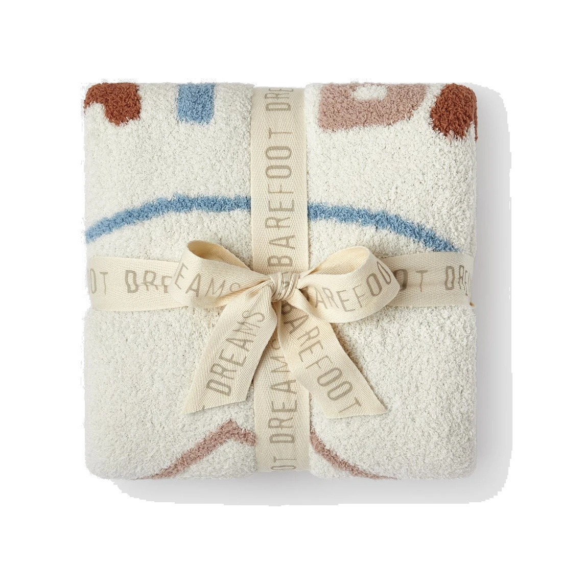 Barefoot Dreams CozyChic Play Ball Stroller Blanket - Cream Multi