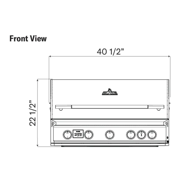 Blaze LTE PRO 40-Inch 5-Burner Gas Grill​