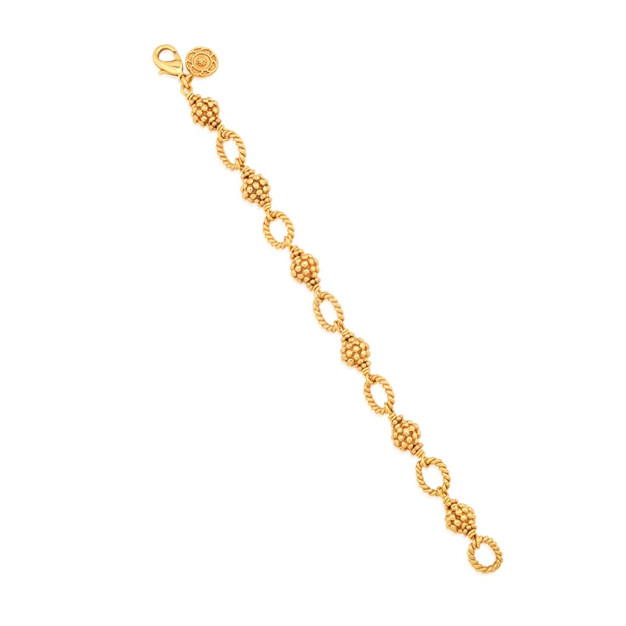 Capucine De Wulf Berry Bead Bracelet - 7"+2" - Gold