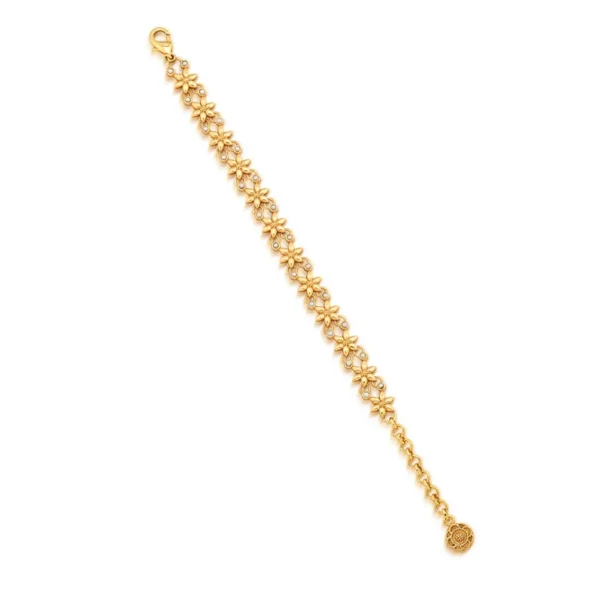 Capucine De Wulf Jasmine Bracelet, 7"+2" - Pearl White