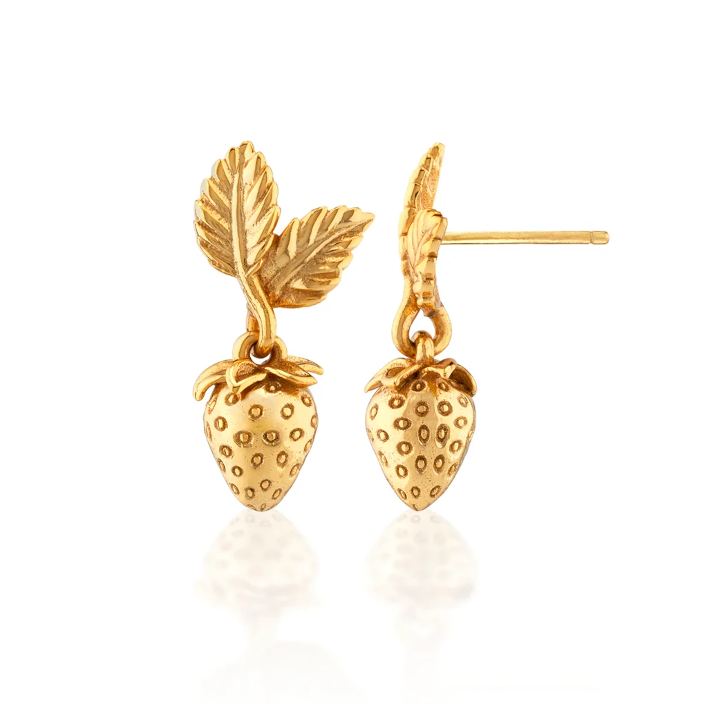 Capucine De Wulf Meadow Walk Drop Earrings - Gold