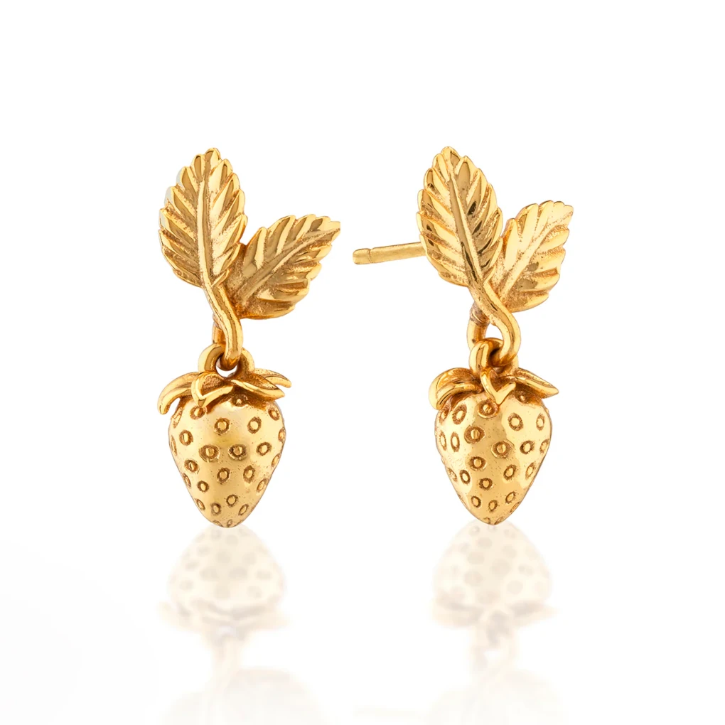 Capucine De Wulf Meadow Walk Drop Earrings - Gold