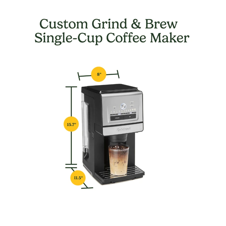 Cuisinart Custom Grind & Brew Single-Cup Coffee Maker
