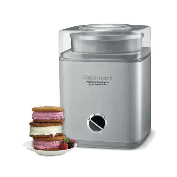 Cuisinart Pure Indulgence 2 Quart Frozen Yogurt-Sorbet & Ice Cream Maker