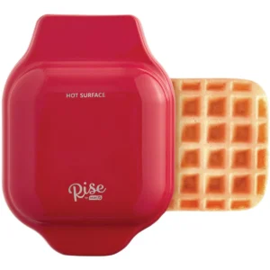Dash 4in Red Mini Waffle Maker