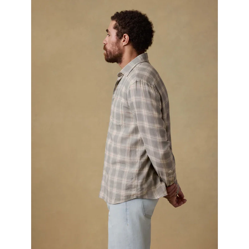 Faherty Palmetto Shirt - Shore Sage Plaid