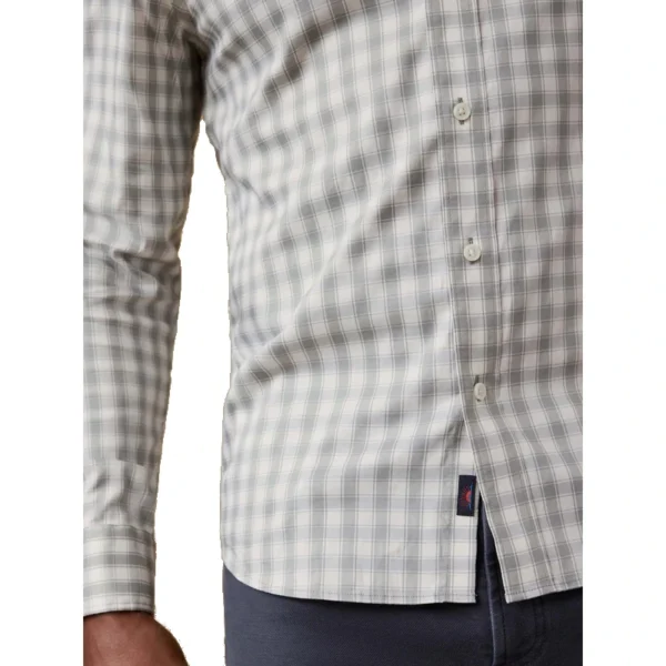 Faherty The Movement Shirt - Arctic Sage Check