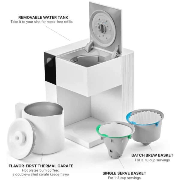 Fellow Aiden Precision Coffee Maker - Matte White