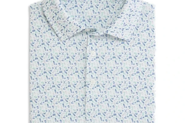 GenTeal Caddie's Choice Printed Performance Polo - Green Bay