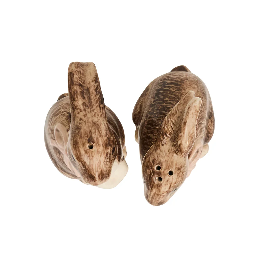 Juliska Bunny Salt and Pepper Set/2pc - Napoleon & Josephine