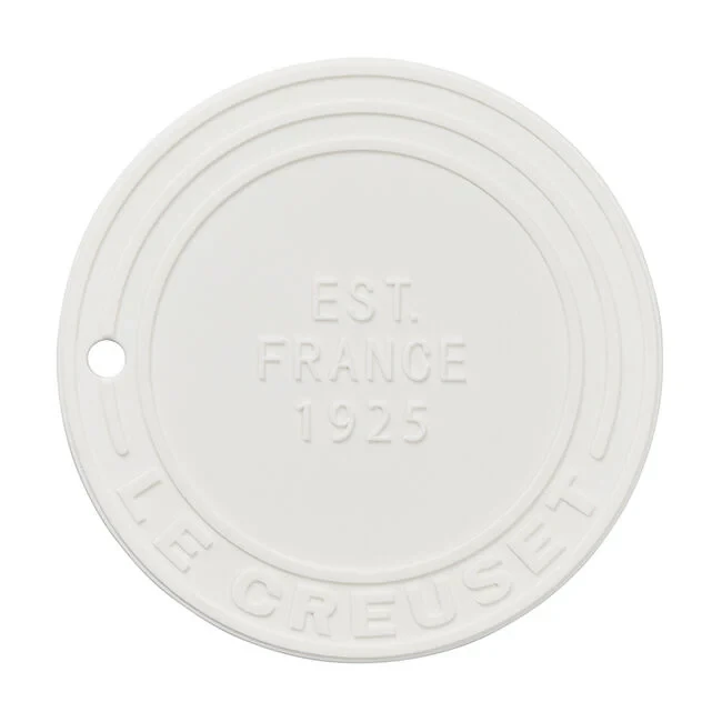 Le Creuset Silicone Trivet - White