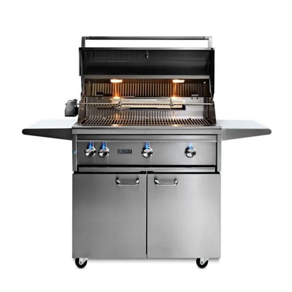 Lynx 36” Professional Freestanding Grill with All Trident Infrared Burners and Rotisserie