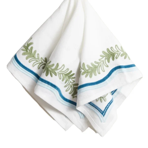 Maison Venu Palmerie Napkin - Azul