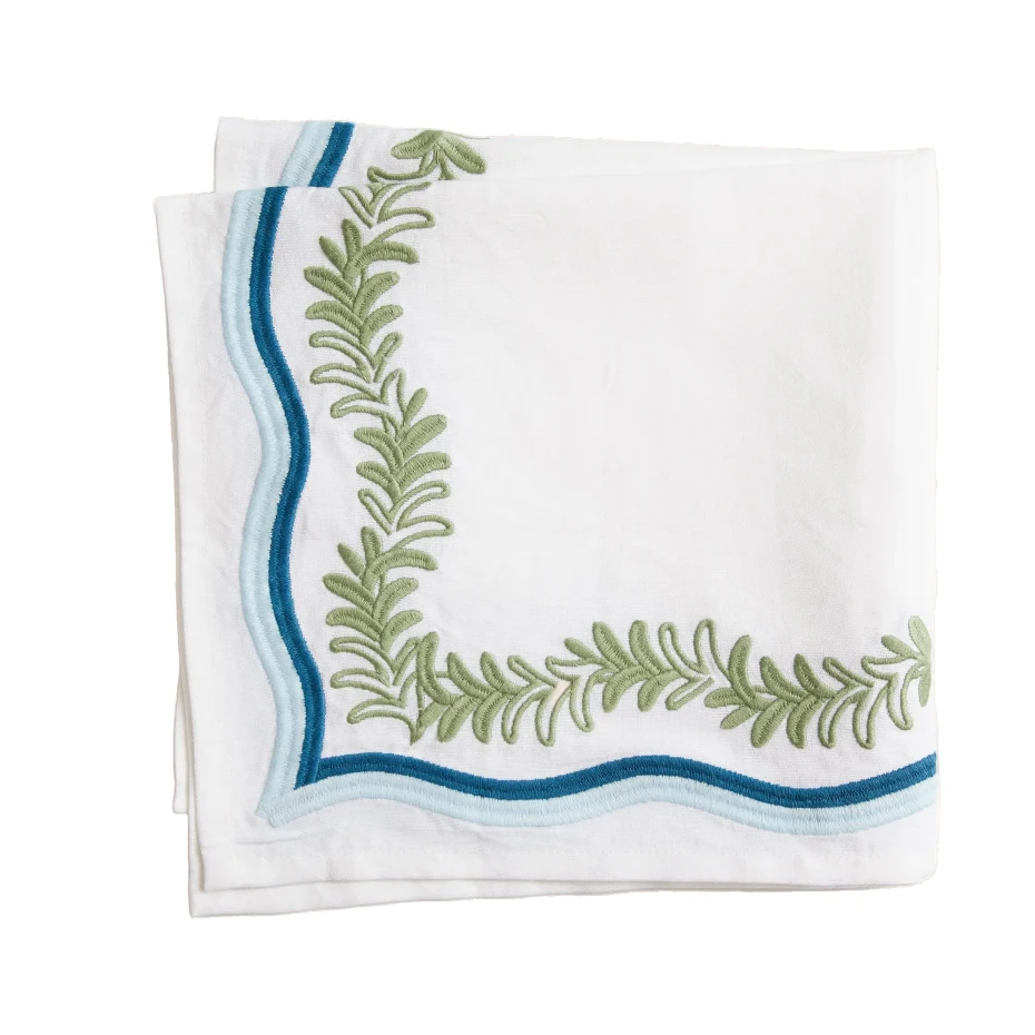 Maison Venu Palmerie Napkin - Azul