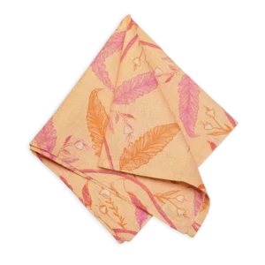 Maison Venu Tuileries Napkin - Persimmon