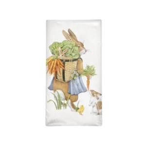 Mary Lake-Thompson Mother Rabbit Flour Sack Towel