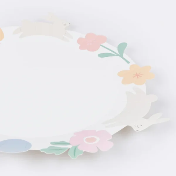 Meri Meri Easter Icons Edged Paper Dinner Plates, Pack of 8