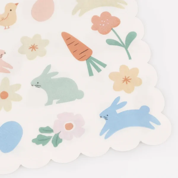 Meri Meri Easter Icons Large Paper Napkins, Pack of 16