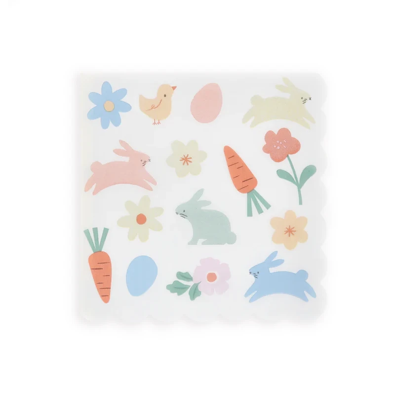 Meri Meri Easter Icons Large Paper Napkins, Pack of 16