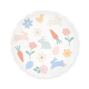 Meri Meri Easter Icons Paper Side Plates, Pack of 8