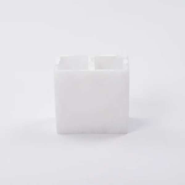 Nashi Home Bathroom Toothbrush Holder - White Swirl