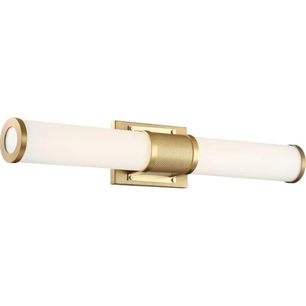 Nuvo Caper LED 24" Vanity Light - Brushed Brass