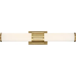 Nuvo Caper LED 24" Vanity Light - Brushed Brass