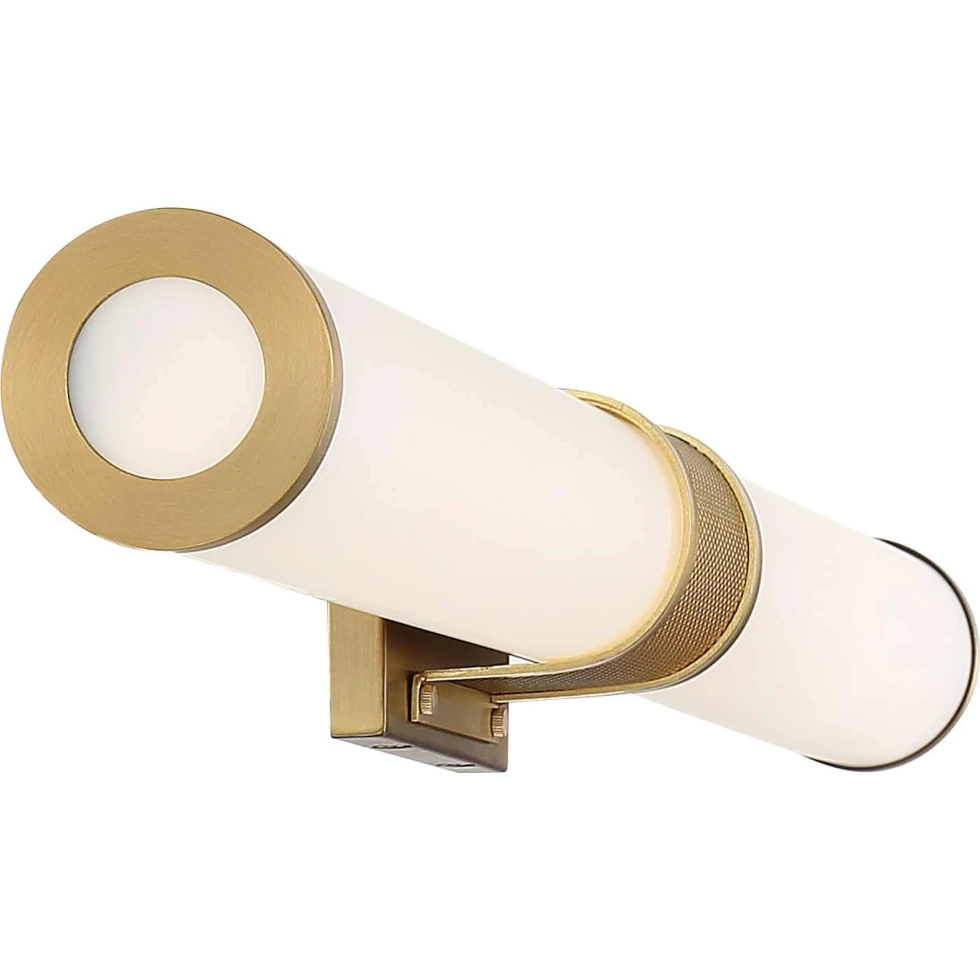 Nuvo Caper LED 36" Vanity Light - Brushed Brass