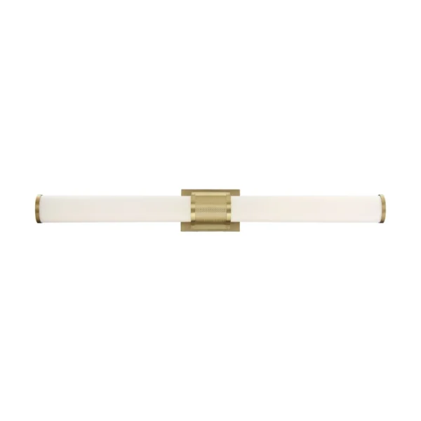 Nuvo Caper LED 36" Vanity Light - Brushed Brass