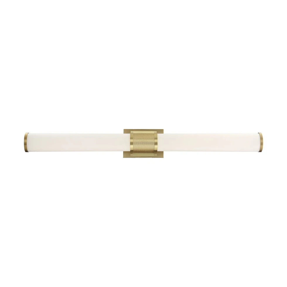 Nuvo Caper LED 36" Vanity Light - Brushed Brass