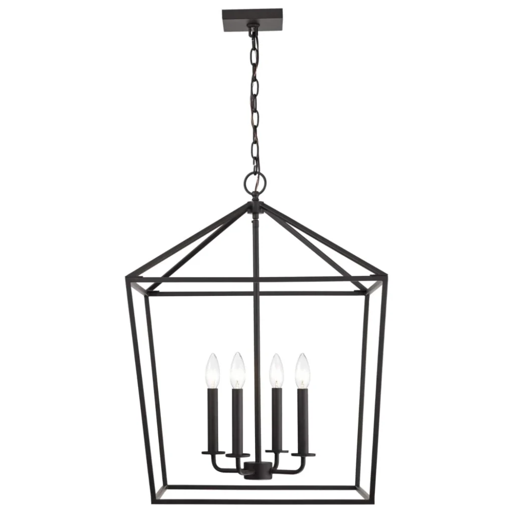 Nuvo Emma Small Pendant Light - Matte Black Finish