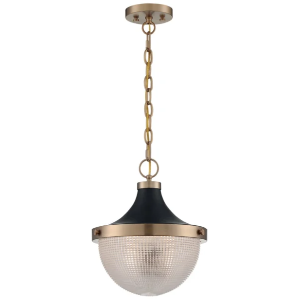 Nuvo Faro Large Pendant Fixture - Brass2