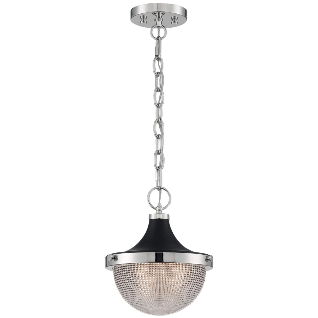 Nuvo Faro Small Pendant Fixture - Nickel2