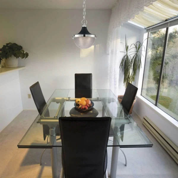 Nuvo Faro Small Pendant Fixture - Nickel3