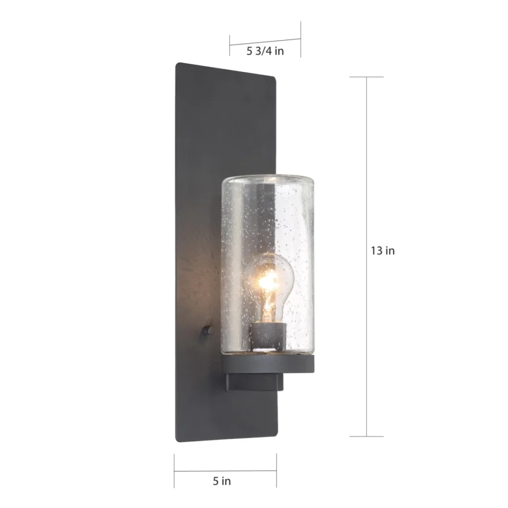 Nuvo Indie Single Light Small Wall Sconce4