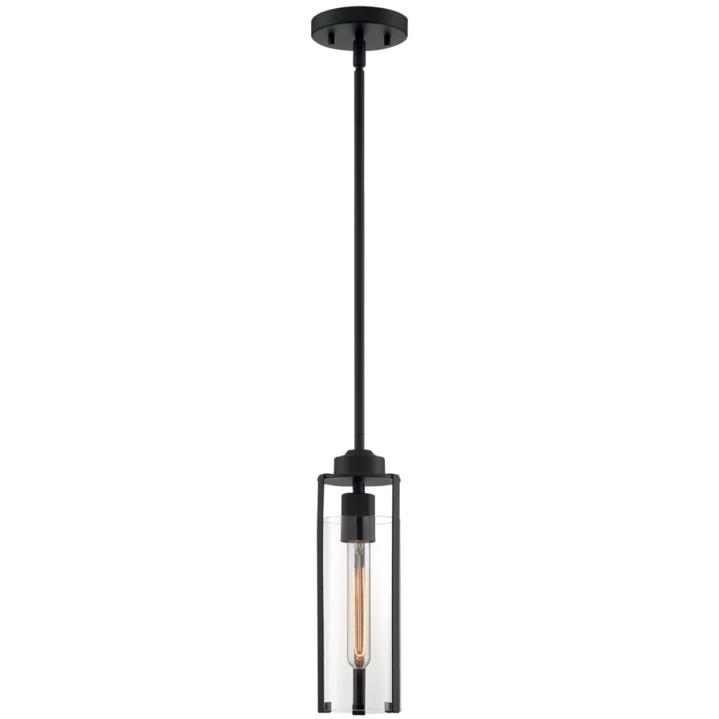 Nuvo Marina Mini Pendant Light - Black2