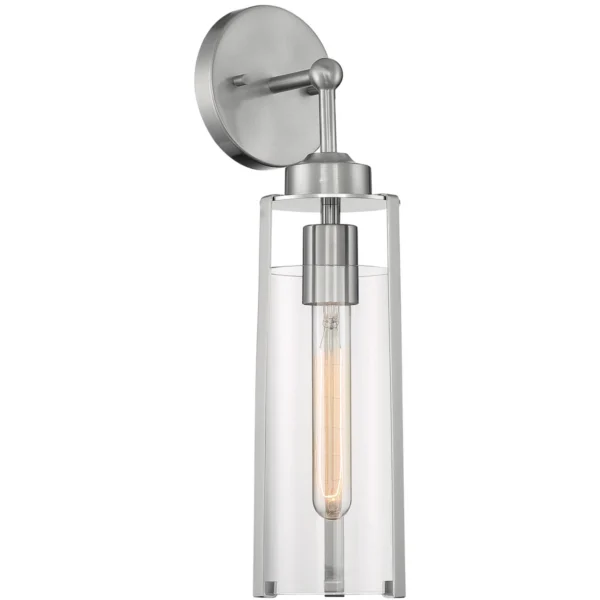 Nuvo Marina Single Light Wall Sconce - Nickel