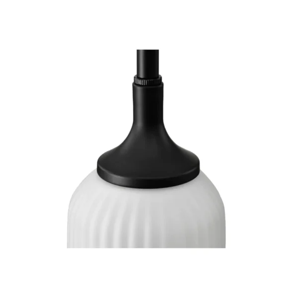 Nuvo Solara Mini Pendant Light - Matte Black Finish