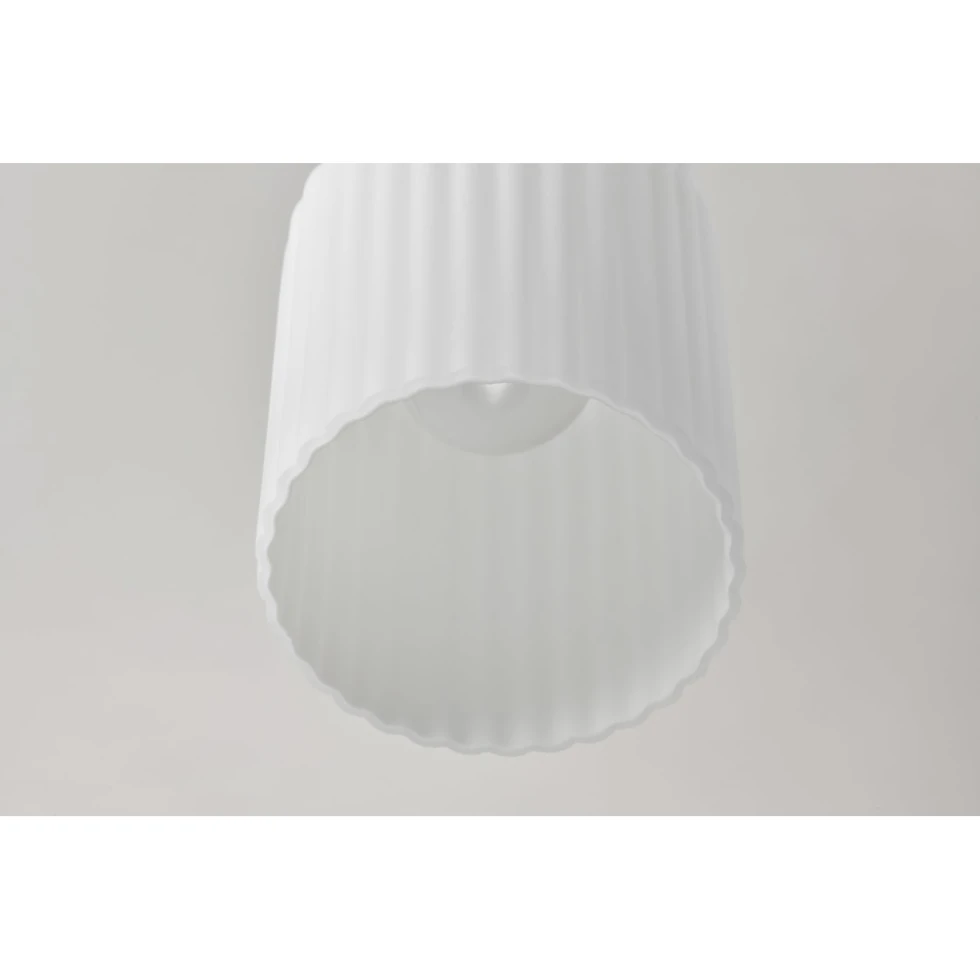 Nuvo Solara Mini Pendant Light - Natural Brass Finish