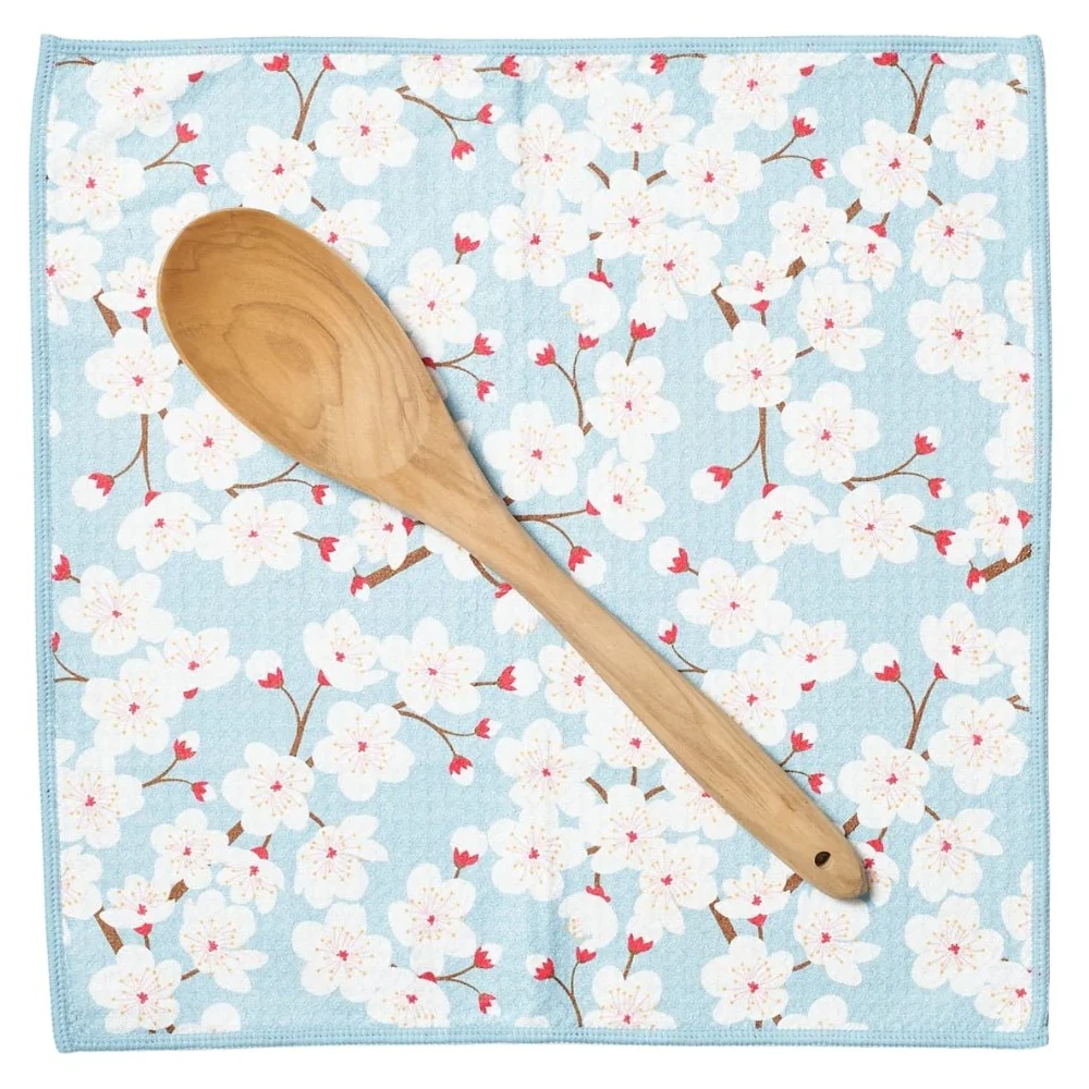 Once Again Home Cherry Blossom Mighty Mini Towels - Sky, Set of 3